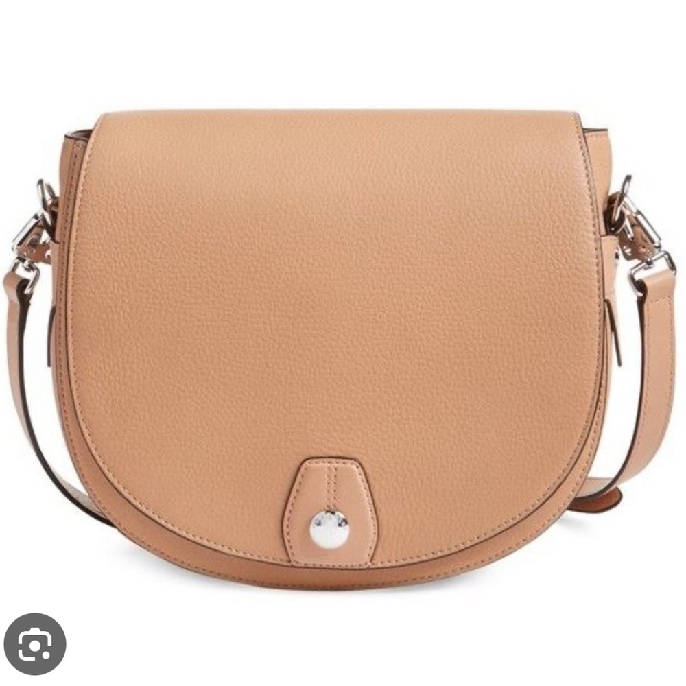 rag & bone 'Flight' Leather Crossbody Saddle Bag